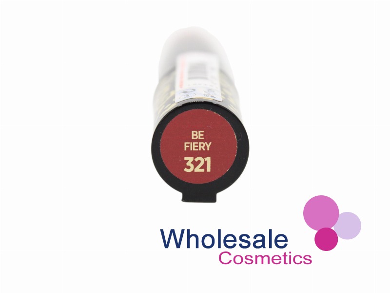 7 x L'oreal Rouge Brilliant Signature High Shine Liquid Lipstick - 321 BE FIERY
